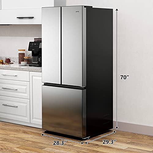 Galanz GLR16FS2D08 3 French Door Refrigerator With Bottom Freezer