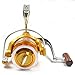 Supertrip Full Metal Aluminum Saltwater High Speed Fishing Reels Spinning Gold and Sliver Left/right Size 70