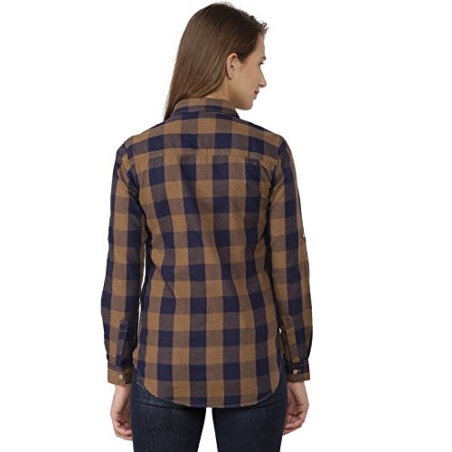 campus sutra women's checks shirts