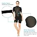 Flexel Wetsuit Women 2mm Shorty Full Diving Suits 3mm Premium CR Neoprene Adult's Swimwear Girls Swimsuit Jumpsuit Surfing Swimming Scuba Diving Snorkeling