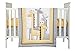 Little Love by NoJo Giraffe Time 4 Piece Bedding Set, Yellow