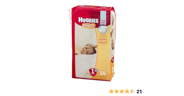 huggies 35 pack size 1
