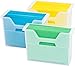 IRIS Desktop File Box, 6 Pack, Medium, Clear