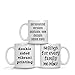 MOUNTREXO My Daughter In Law Gifts From Mother In Law - And Then God Said Coffee Tea Mug - Birthday Wedding Day Cup From Father - By BarborasBoutique