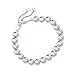 Ross-Simons 8mm Sterling Silver Bead Bolo Bracelet
