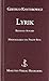 Lyrik