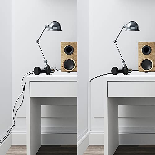 Corner Cable Concealer, 85inch Corner Cord Cover, Paintable Corner