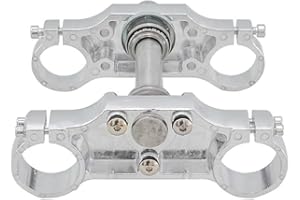 SUISUITONG 45/48mm Front Fork Triple Tree Clamp Steering Stem Upside Down Triple Tree for Dirt Pit Bike Trail Monkey Pocket Mini Bike SSR Taotao Apollo KLX CRF70 XR70 CRF50 XR50 CRF110 RFZ 50cc 70cc 110cc 125cc