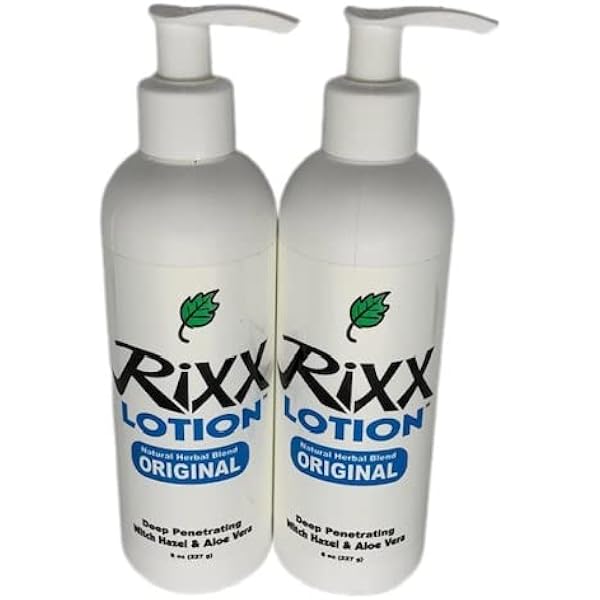 Amazon.com : Rixx Lotion Original Natural Herbal Blend