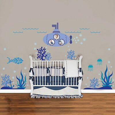 WALPLUS Kids Wall Stickers Nursery Decor - Removable Animal & Princess Stickers for Bedroom, Playroom, Classroom - Non-Toxic & Easy to Apply