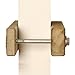 Cardinal Gates SC Square Clamp for Safety Gates - No Hole Baby Gate Banister Adapter - Wooden Baby Gate Mounting Kit - Made in The USA - 1 Pack