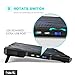 Havit 5 Fans Laptop Cooling Pad for 14-17 Inch Laptop, Cooler Pad with LED Light, Dual USB 2.0 Ports, Adjustable Mount Stand (Blue)