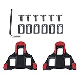 oldeagle 2Pcs Cycling Bicycle Bike Self-locking Pedal Cleats Set For Shimano SM-SH11 SPD-SL