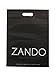 Zando Women Cotton Triple Stripes Tube Over Knee Thigh Plus Size Stockings Socks 2 Pairs Black US size 8-12