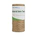 Tenn Well Natural Jute Twine 2Ply 328 Feet Arts and Crafts Jute Rope Industrial Packing Materials Packing String For DIY Crafts, Christmas Decoration and Gardening Applications