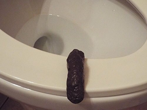 New Hilarious Rubber 4 Inch Fake Human Poop Crap Turd – Funny Gross Prank