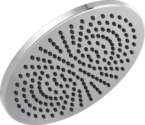 Delta Chrome Round Rain Shower Head, 12 Inch Metal Large Shower Head Rainfall,…