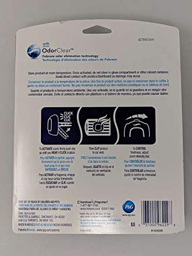 1 Febreze+Car+Freshener+Clips+Linen