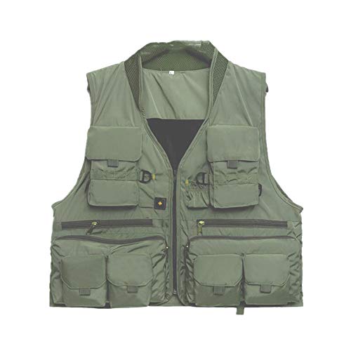 Dry Fish Vest Atmungsaktive Angeljacke Outdoor Sport Survival Reflected Light Weste – Bild 3
