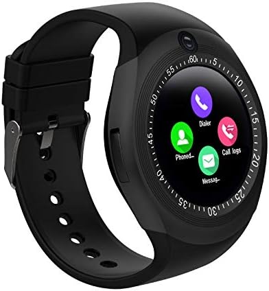 Canbee Y1S Touch Screen Bluetooth Smart Wrist Watch with Whatsapp, Facebook, Camera & Sim Card Slot