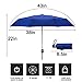Goothdurs Automatic Mini Travel Windproof Umbrella Compact Auto Open/Close Small Lightweight Folding Rain Umbrellas for Women Men Kids