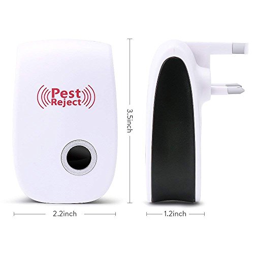 Pest Control Ultrasonic Pest Repeller, Non-Toxic, Humans & Pets Safe, Electronic Plug in Repellent Indoor for Insects, Mosquitoes, Mice, Spiders, Ants, Rats, Roaches - Thumbnail 2