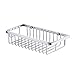 KES Shower Shelf, Bathroom Shelf (10 Inch Rectangular Polished) Shower Organize Basket Contemporary Style SUS 304 Stainless Steel Wall Mount, A2125