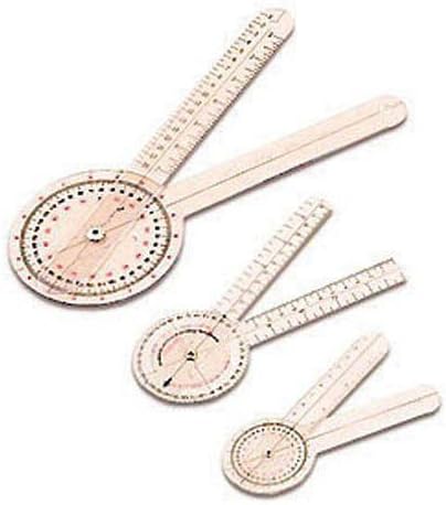 Plastic 6 Goniometer 360 Degree - World Wide Shipping