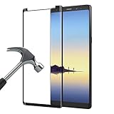 Galaxy Note 8 Screen Protector, Bovon 9H Hardness 3D Curved Full Coverage Tempered Glass Screen Protector for Samsung Galaxy Note 8, Bubble-Free, Anti-Scratch, Anti-Fingerprint,HD Clear Film