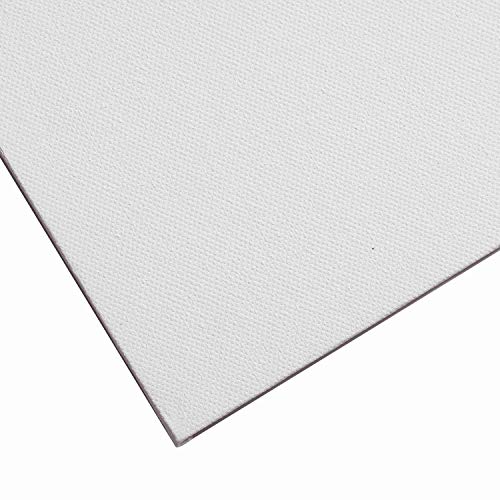 Artistik Canvas Panels - Artist Canvas Panel Boards for Painting Quality Acid Free Blank Flat Canvases Paint Boards Quality Art Paint Supply (12 x 9-12 Pack)