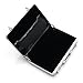 Riipoo(TM) Fashion New Mini Code Case Aluminum Business Card Holder Name Card Holder Case, Product Material 0.6mm Aluminum (Silver)