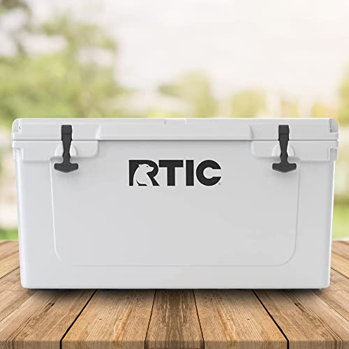 RTIC Ice Chest Hard Cooler, Heavy Duty Rubber Latches, 3 Inch Insulated