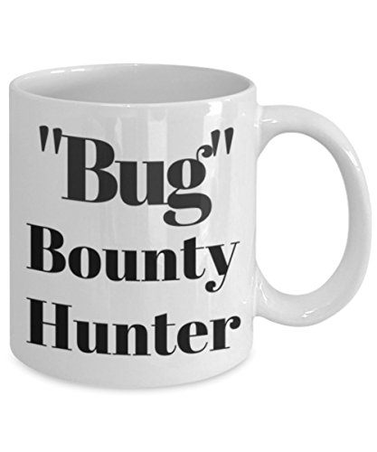 Bug Bounty Hunter Mug \u2013 Coffee\/Tea Cup \u2013 Perfect Gift For Coder, Hacker \u2013 UltimatePeter.com