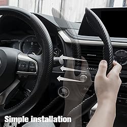 Amiss Car Carbon Fiber Anti-Skid Steering Wheel