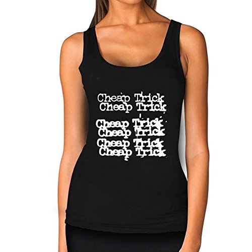 Cheap Trick Band Hard Rock Logo Tank Top For Womens Desertcart
