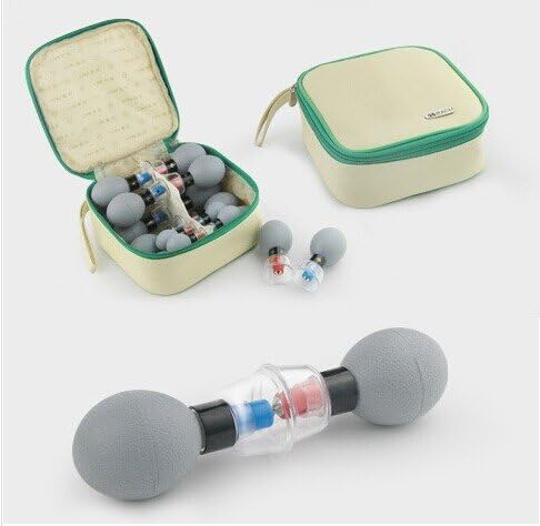 Haci Cupping Set 18Cups Kit Magnetic Massage Cup Body Massager Household Vacuum Therapy Home Treating Disease Sets Professional Cupping Full Body Massage
