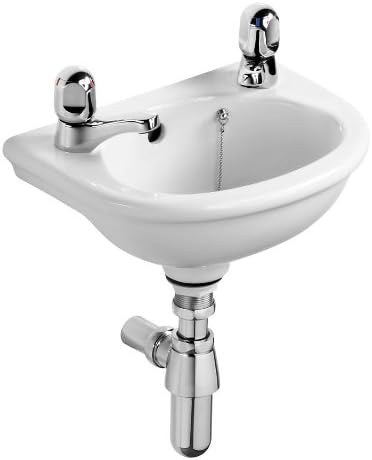 Armitage Shanks S270701 White Sandringham 450 mm Two Tap Hole Wash