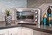Chefman Toaster Oven, Countertop Convection Stainless Steel Oven w/Variable Temperature Control; Large 6 Slice; 6 Cooking Functions: Bake, Broil, Convection, Toast, Keep Warm & Defrost