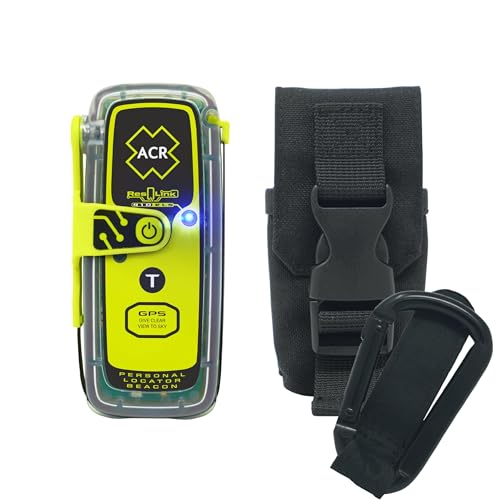 ACR ResQlink 410 RLS Personal Locator Beacon with Pouch and Carabiner Bundle