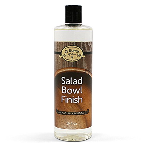 JS Bartow and Sons Salad Bowl Finish, Food Safe, Plant Based Formulation