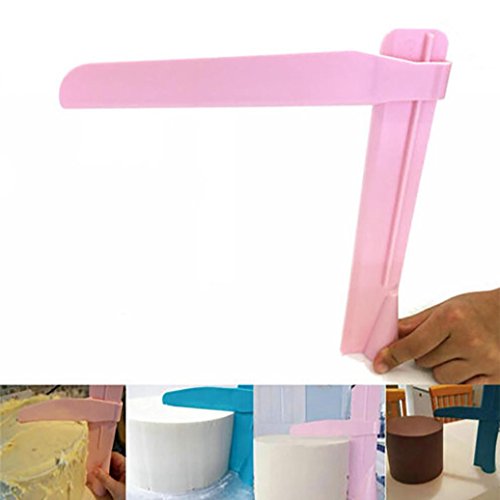 Creazy Adjustable Fondant Cake Scraper Icing Piping Cream Spatula Edges Smoother