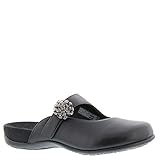 Vionic with Orthaheel Technology Women's Joan Mary Jane Mule,Black,US 10 M
