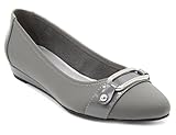 London Fog Womens Chelsea Demi-Wedge Dress Shoe