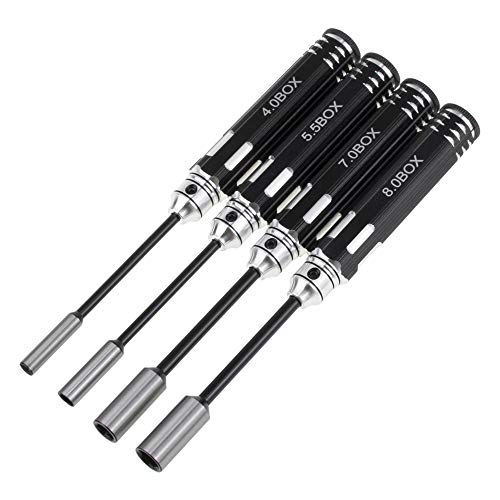 image for COJOYS Hex Socket Nut, Driver Set Wrench 4PCS/Lot 4.0mm 5.5mm 7.0mm 8.