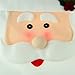 WeYingLe Christmas Kitchen Chair Slip Covers Mr & Mrs Father Christmas Santa for Holiday Party Festival Halloween Kitchen Dining Room Chairs 1 Pair (Chair Covers)