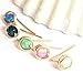 Tiny Opal Nose Stud Gold Silver Piercing 22 gauge