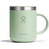 Hydro Flask Coffee Mug &ndash; Insulated Stainless Steel, Non Spill, Leak Resistant Travel Mug 12 Oz Aloe Green