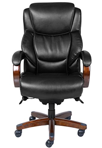 LaZBoy-45833A-La-Z-Boy-Delano-Chair-BigTall-Traditions-Executive-Office-Black