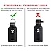 24oz/64oz Black wide mouth straw lid + silicone straw + straw brush for Takeya 24oz/64oz or Hydro Flask 64oz 1st generation/original growler (Black, 24oz/64oz)