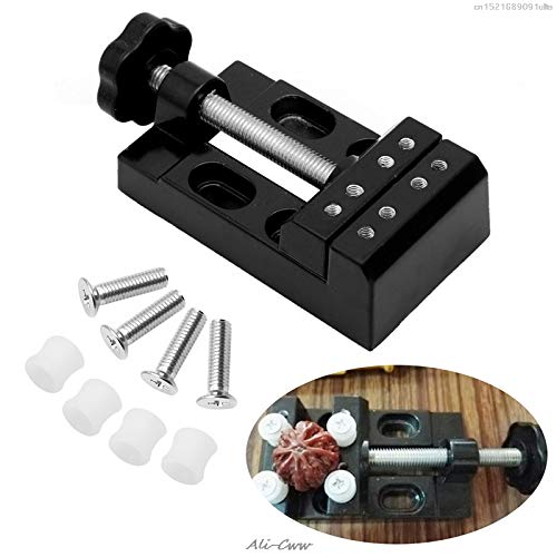 Drill Press - Mini Drill Press Vice Micro Clip Flat Vise Diy Carving Bench Clamp Sculpture Craft Fixed Tools